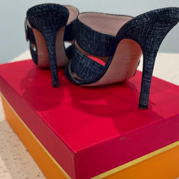 Kate Spade Navy Heeled Mules main image 0